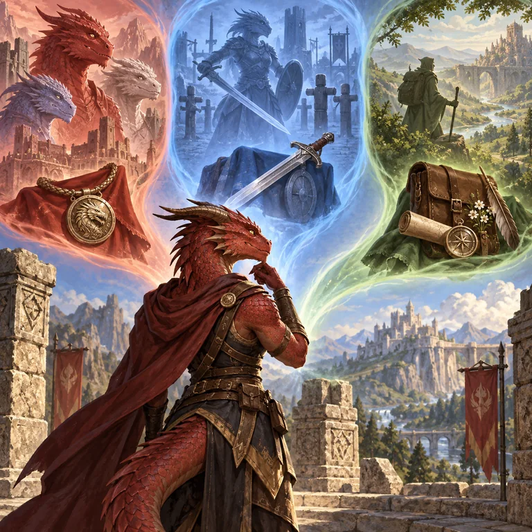 Ba con đường tạo nên một nhân vật fantasy