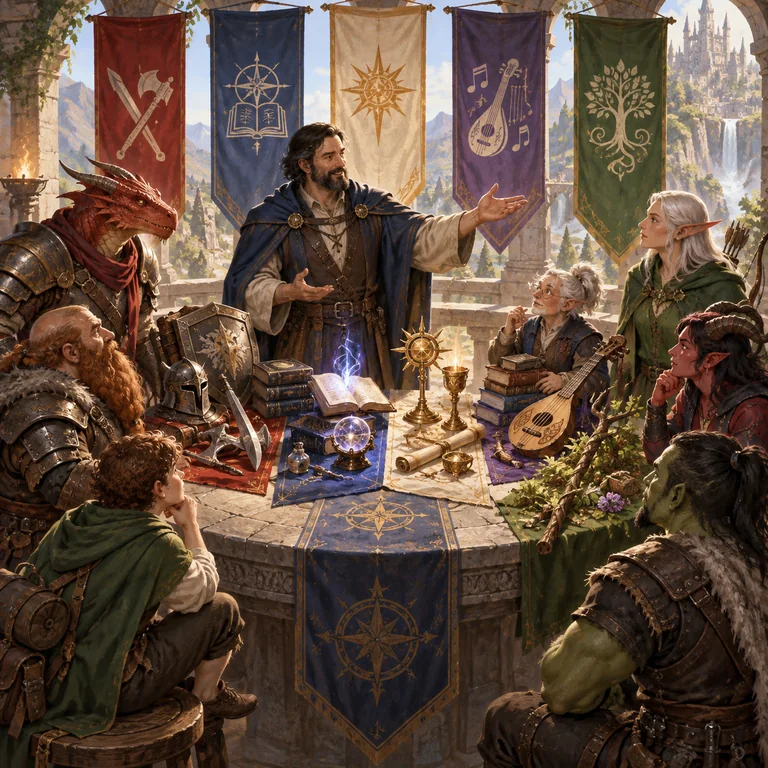 Nhiều dân tộc fantasy lựa chọn con đường rèn luyện